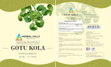 HERBAL HILLS Gotu Kola Powder — préparation facile en boissons ou smoothies pour un rituel quotidien.