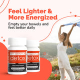 Capsules Herbal Nitro My Gentle Detox, format pratique pour routine nocturne.