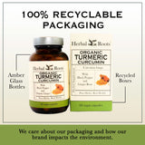 Herbal Roots emballage-flacon-capsules, présentation pratique pour usage quotidien.