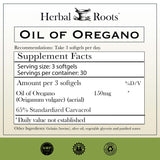 Gélules molles Herbal Roots 150 mg, prise facile au quotidien.