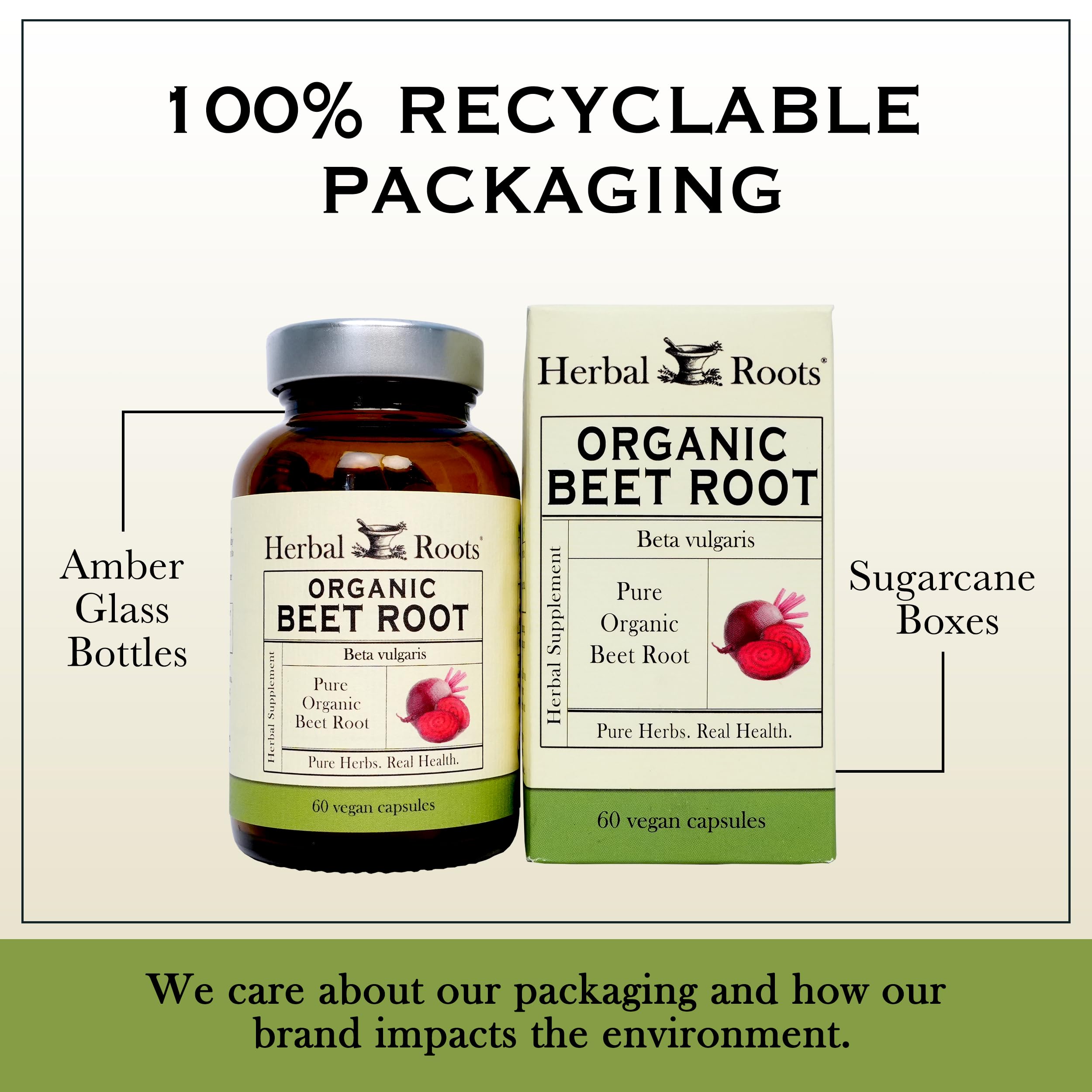 Herbal Roots — bouteille de 60 gélules prête à la routine santé