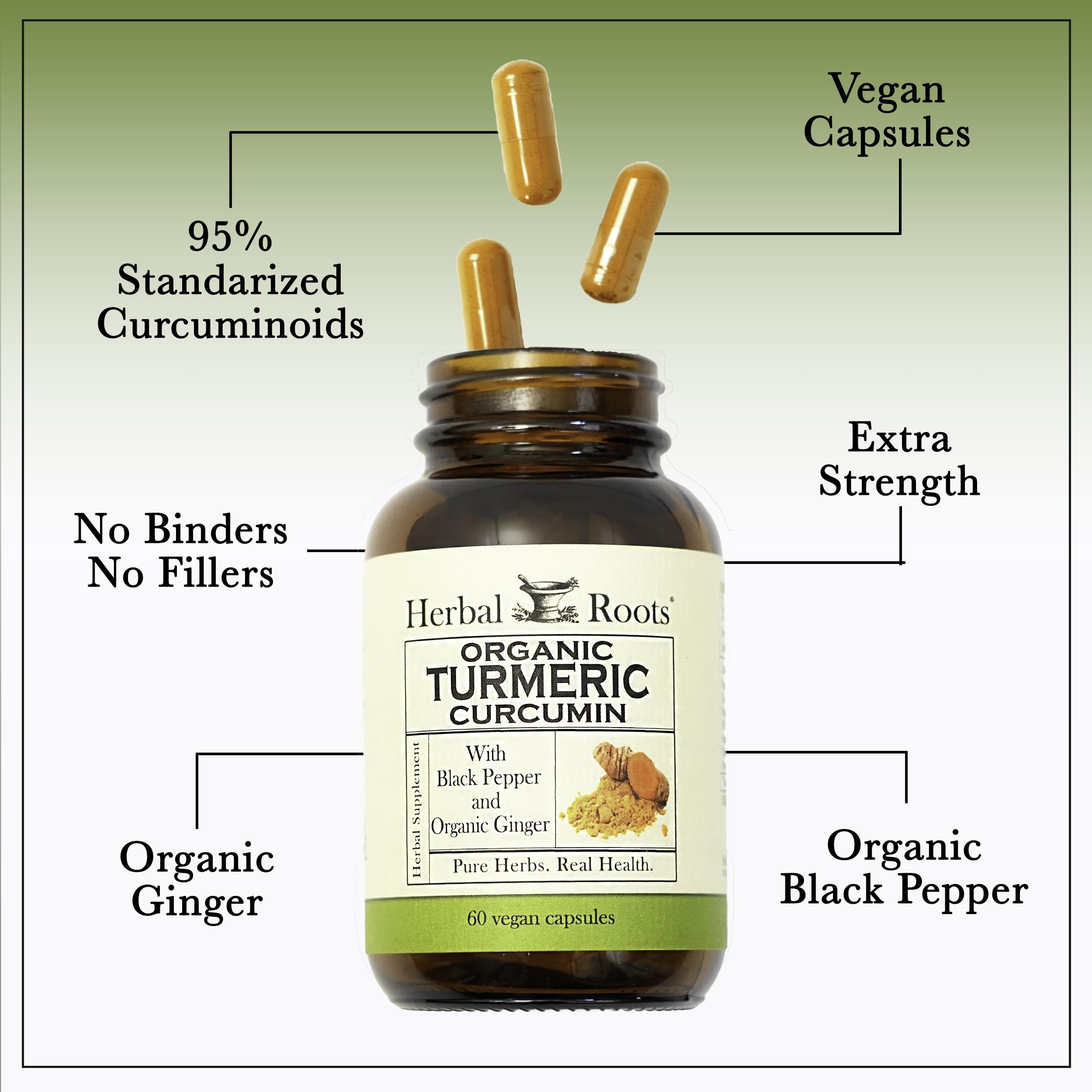 Herbal Roots gingembre-extrait, arôme naturel et soutien quotidien.