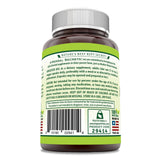 Herbal Secrets Bardane: etiquette sans OGM garantissant transparence et qualité.