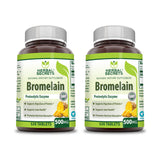 Herbal Secrets Bromélaïne 500 mg – comprimés dans une bouteille, soutien quotidien potentiel.