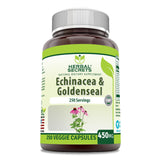 Herbal Secrets Echinacea & Goldenseal en bouteille pour un rituel quotidien potentiel.
