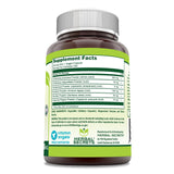 Étiquette produit Herbal Secrets indiquant ingrédients et origine américaine.