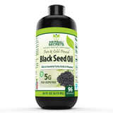 Herbal Secrets huile de nigelle — bouteille: soutien potentiel au bien-être quotidien.