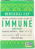 Herbal Zap Immunité – boîte de 25 paquets pour usage quotidien.