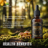 HERBALICIOUS Chaga: gouttes pour defense naturelle et vitalite