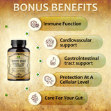HERBALICIOUS Quinine Immune Guard – bouchon et flacon, sans OGM