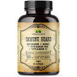 HERBALICIOUS Quinine Immune Guard – bouteille de capsules, soutien potentiel à l’immunité