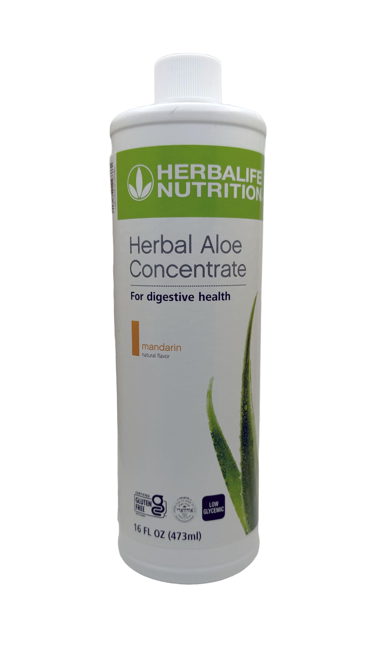 Herbalife Aloe Mandarine, bouteille 473 ml prête à déguster, soutien potentiel à la digestion.