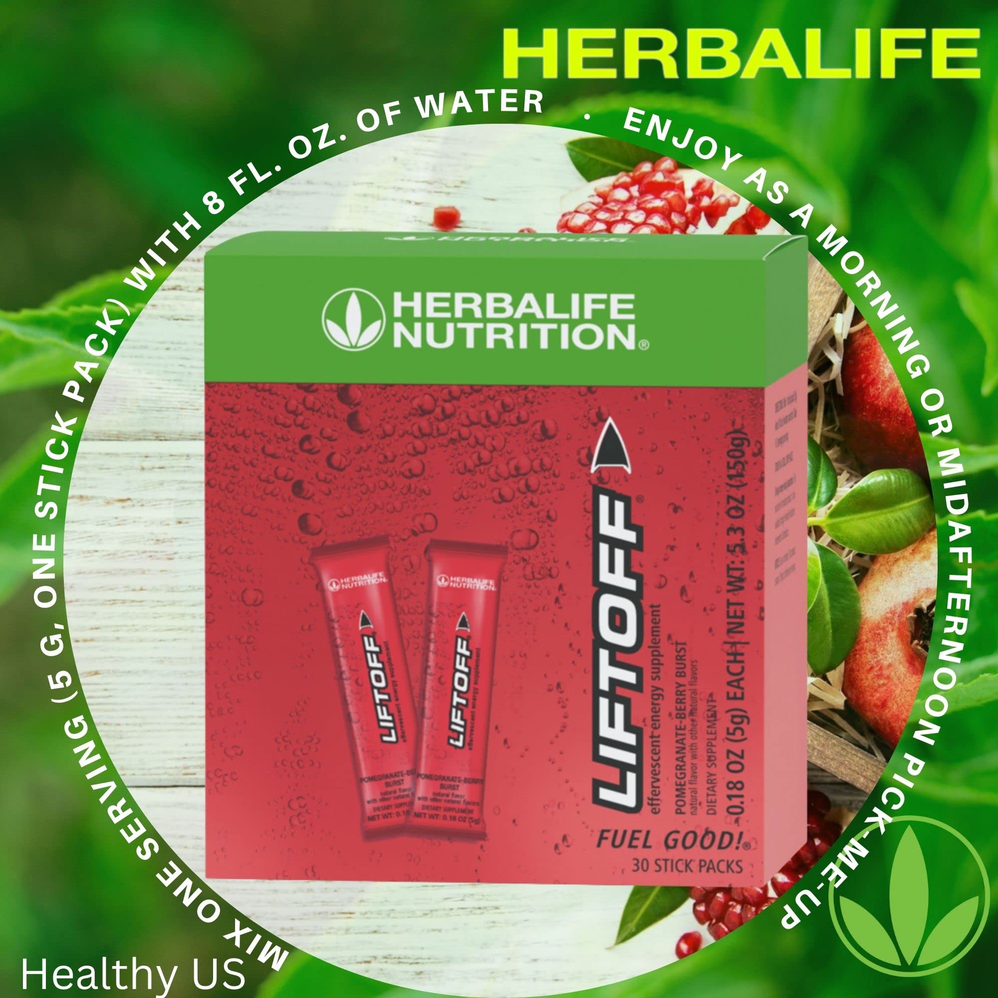 Herbalife Liftoff tablettes-concentration: aide potentielle pendant le travail.