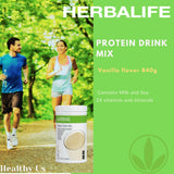 Herbalife Protein Drink Mix Vanille saveur gourmande et rassasiante.