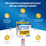 Composition Arthripain: glucosamine chondroïtine MSM pour le cartilage