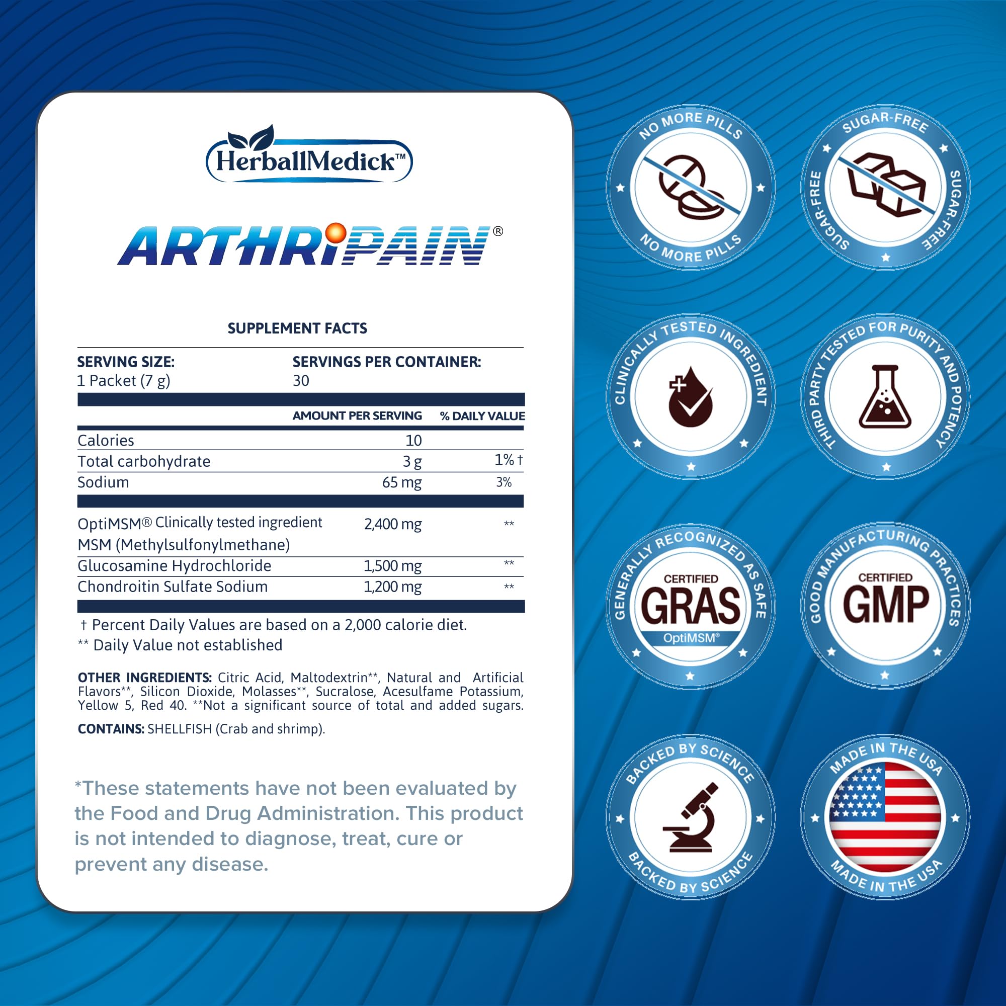 Sachet dosage Arthripain, dose pratique pour simplifier la routine