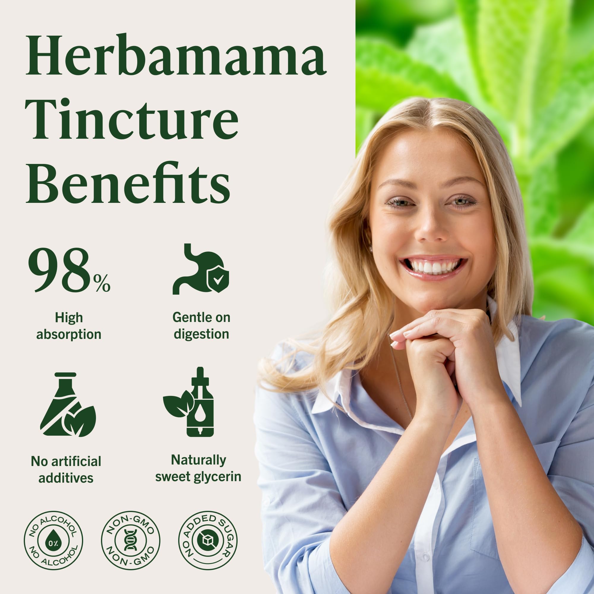 HERBAMAMA Doseur Mélisse – dosage pratique pour relaxation