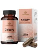 HERBAMAMA fibre chicorée – Bouteille: soutien digestif naturel.