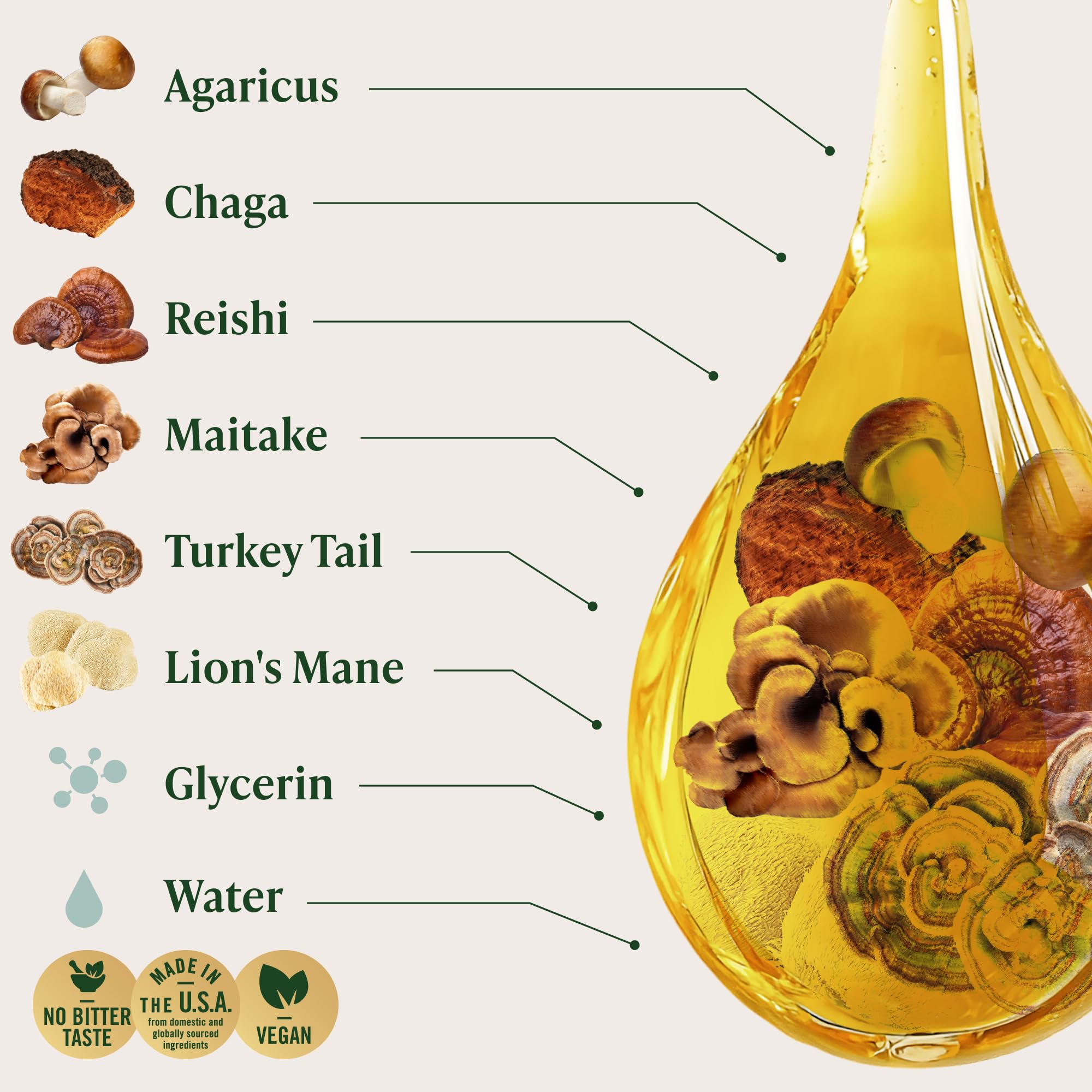 HERBAMAMA Gouttes base végétale sans alcool : formule adaptée à divers régimes.