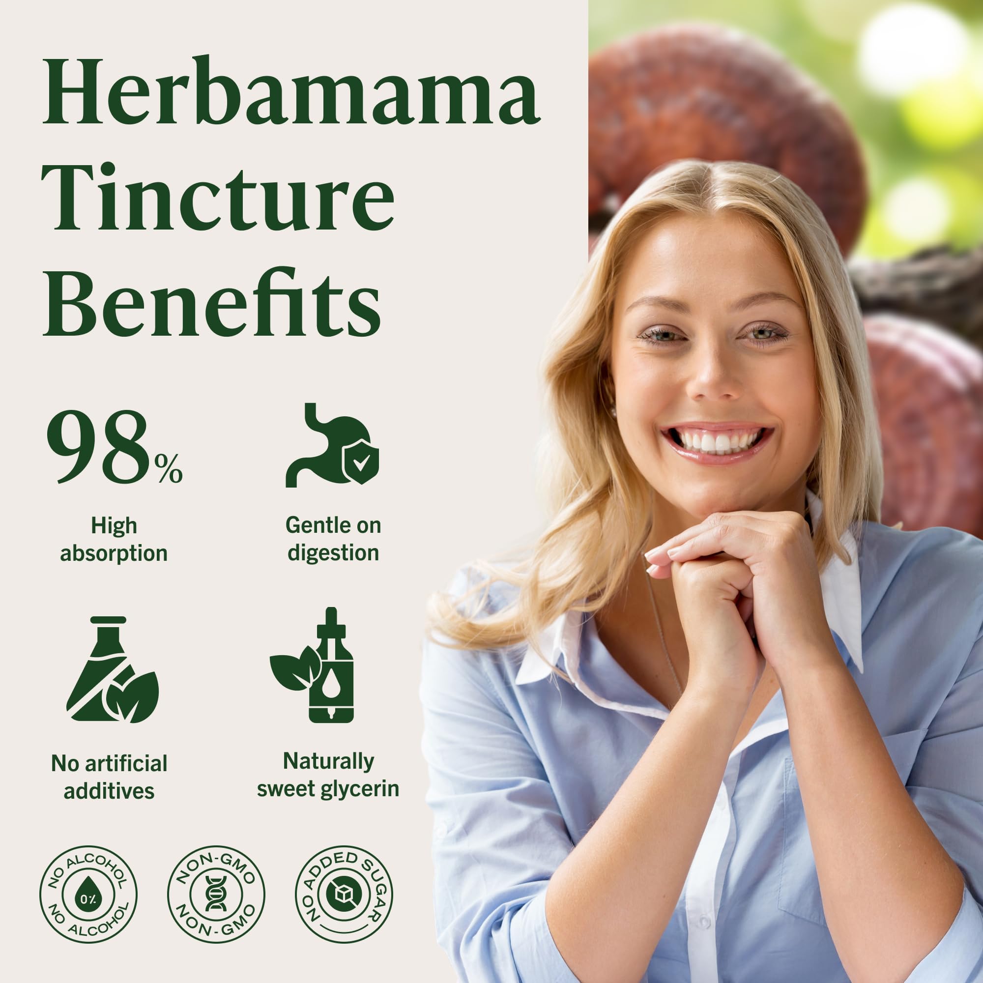 HERBAMAMA Gouttes sans sucre : douceur naturelle dans votre quotidien.