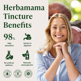 HERBAMAMA Gouttes sans sucre : douceur naturelle dans votre quotidien.
