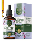 HERBAMAMA extrait de safran - bouteille: soutien doux à l'humeur et relaxation naturelle.