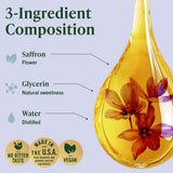 HERBAMAMA extrait de safran - etiquette-naturelle: formule végétarienne et sans additifs.