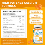 Herbance Calcium Citrate Gummies saveur orange, texture moelleuse et plaisir quotidien