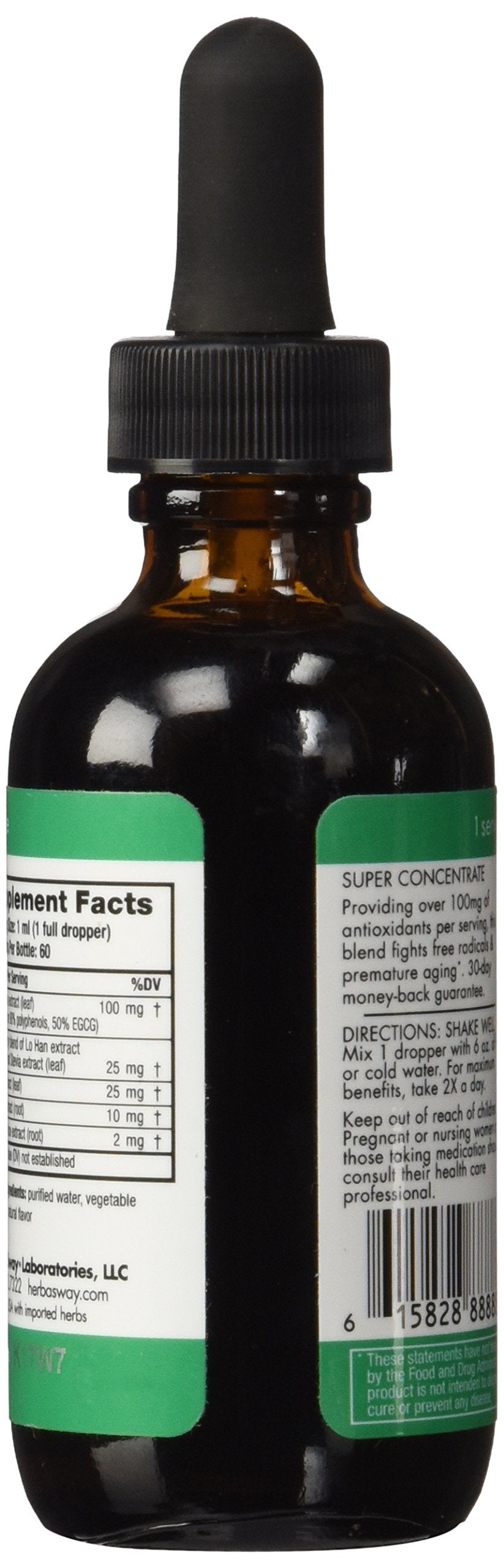 HerbaSway HerbaGreen – infusion froide citronnée pour rafraîchir.