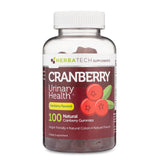 Gommes Cranberry Herbatech goût naturel, parfaites pour une routine quotidienne.