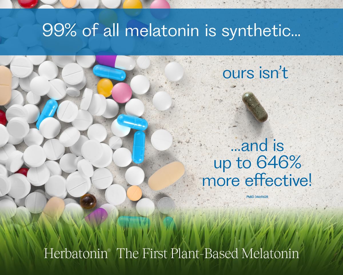 Herbatonin rythme circadien, symbole horloge illustrant le sommeil naturel.