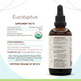 HerbEra Eucalyptus B120 - étiquette: traçabilité et identité botanique clairement affichées.