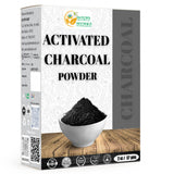 Poudre de charbon actif Herbes Botanica pour cuisiner et colorer des recettes.