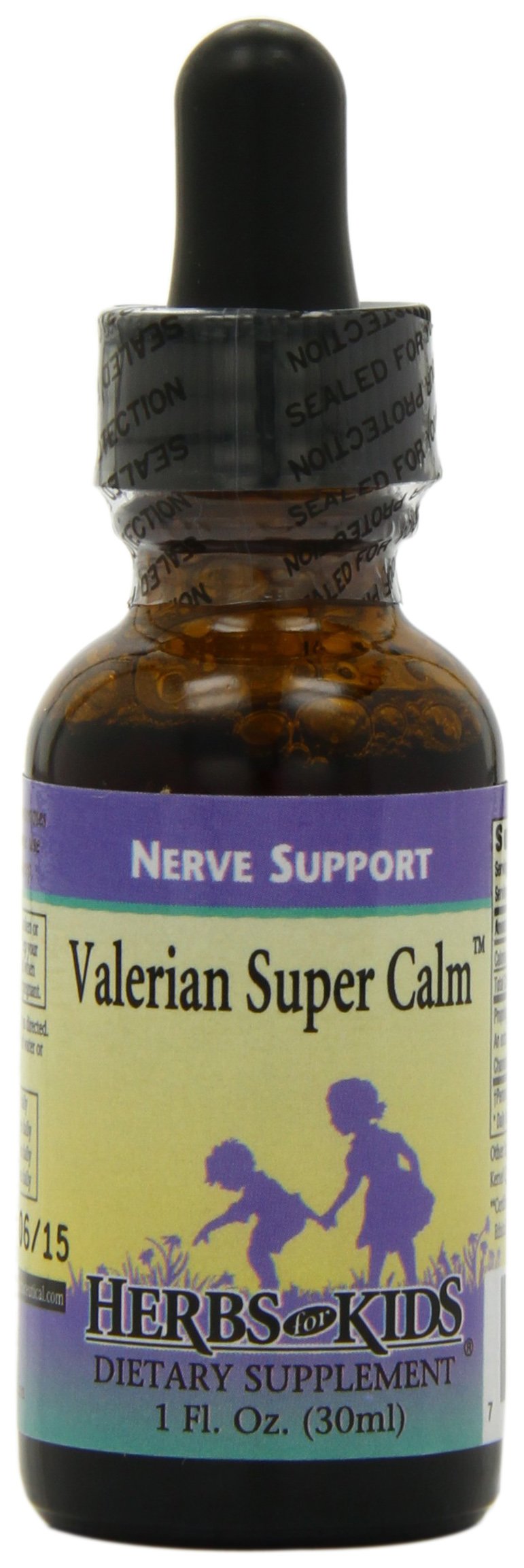 Herbes Pour Enfants Valériane Super Calme – pipette facilite le dosage au coucher et apaise l’esprit.