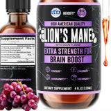 HERBIFY Crinière de Lion – flacon gouttes, utilisation quotidienne facilitée.