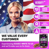 HERBIFY Extrait de réglisse – emballage sécurisé et traceable, fabrication américaine.