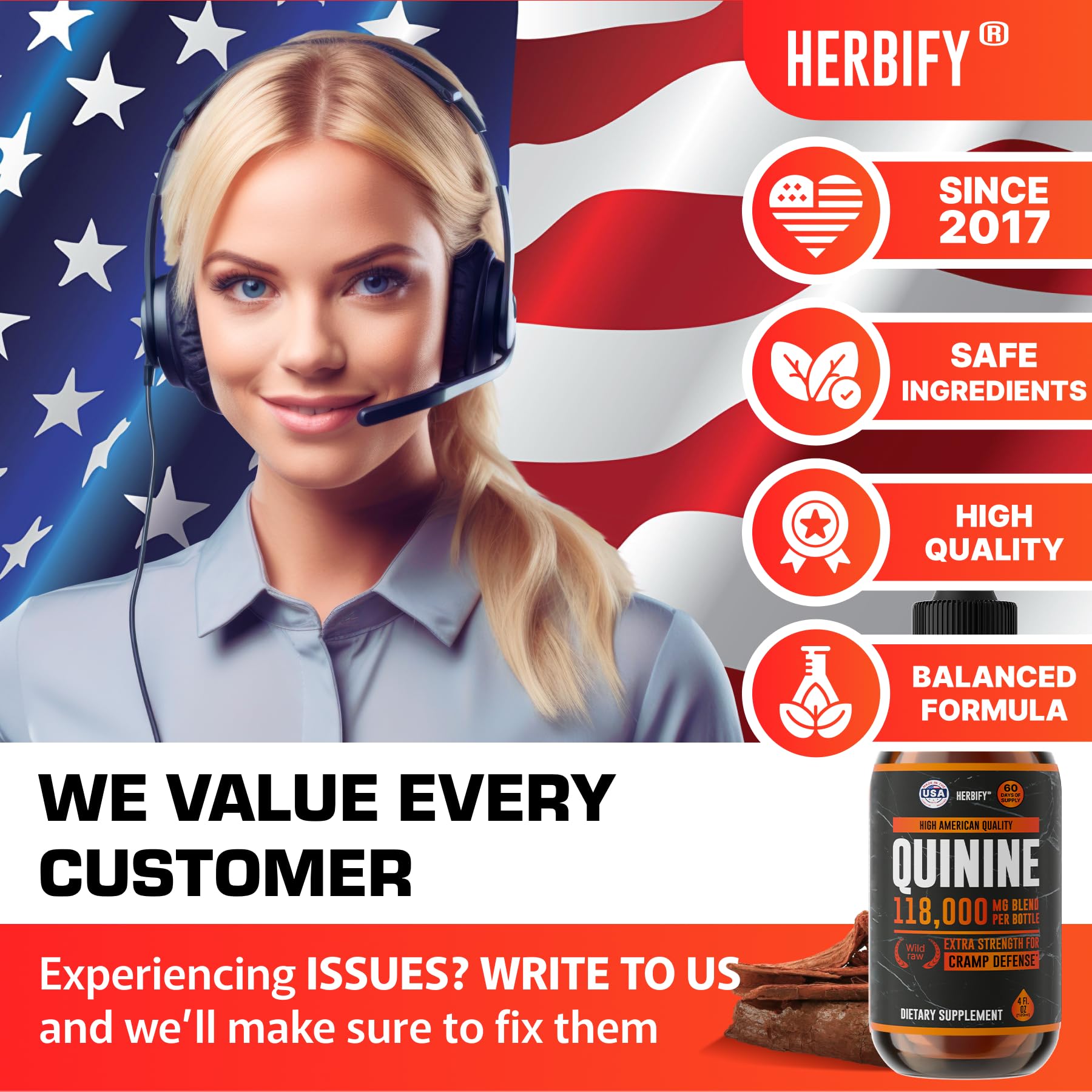 HERBIFY Quinine Teinture – utilisation en boisson quotidienne pour soutenir le bien-être potentiel.