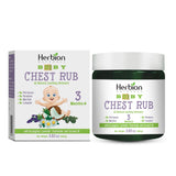 Herbion Baby Chest Rub dans le pot, soin naturel pour bébé.