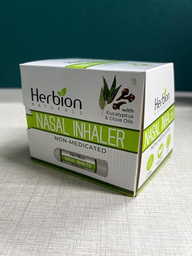 Herbion inhalateur nasal senteurs eucalyptus pour respiration plus libre.