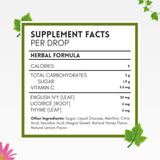 Herbion Naturals: arôme miel-citron, goût naturel et agréable