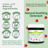 HERBION Naturals clou de girofle et olive dans la formule naturelle.