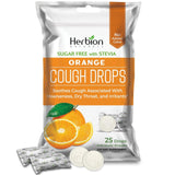 Pastilles orange sans sucre HERBION Naturals, douceur naturelle et sans calories