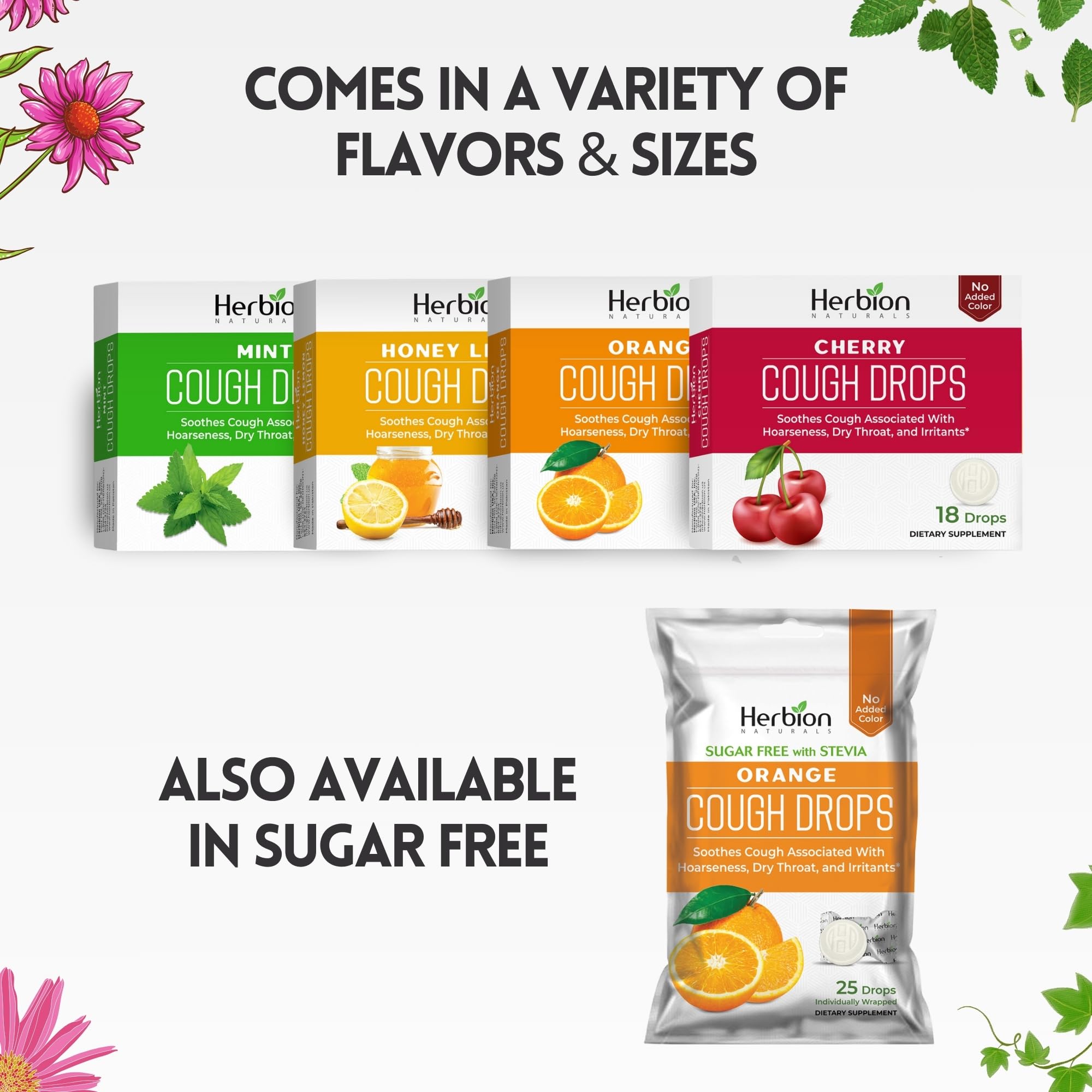 HERBION Naturals pastilles orange, moment de réconfort lors d’une gorge sensible.