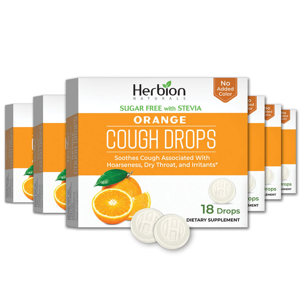 HERBION Naturals pastilles toux orange menthol, savourer en douceur
