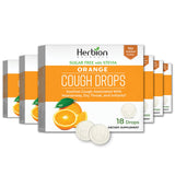 HERBION Naturals pastilles toux orange menthol, savourer en douceur