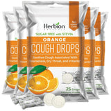 HERBION Naturals pastilles-toux orange, soulagement rapide lors de déplacements