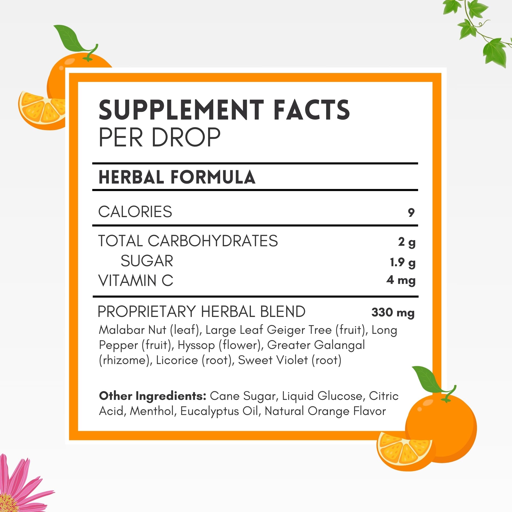 Utilisation quotidienne facile avec HERBION Naturals, pastille à fondre.