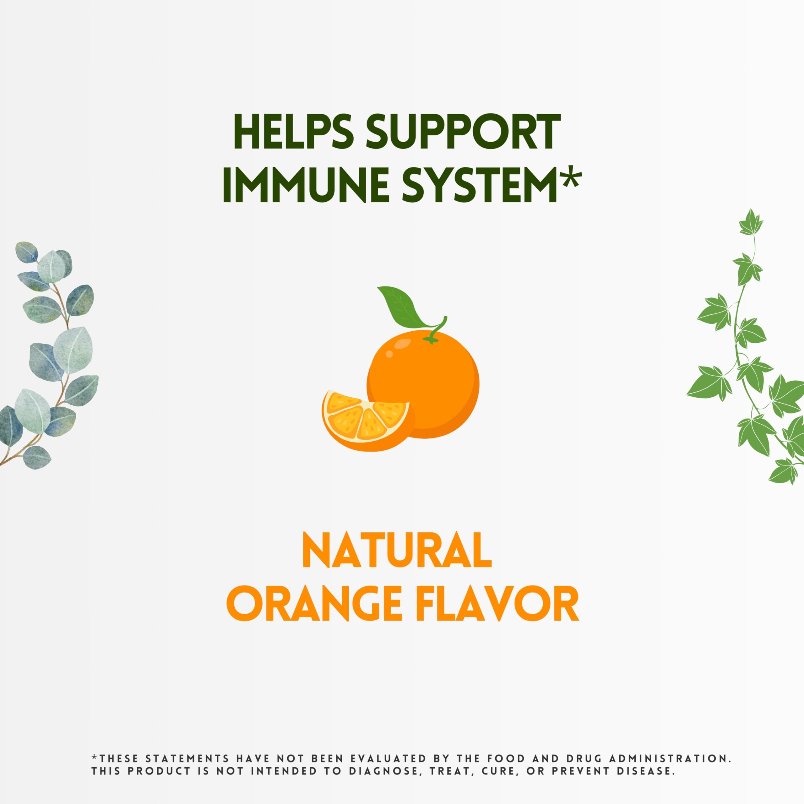 Pastilles orange HERBION Naturals format voyage pratique.