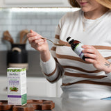 HERBION Sirope lierre-thym-reglisse – sans alcool et sans gluten, édulcoré au stévia.