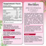 HERBION pastilles cerise pochette, faciles à transporter au travail ou à l’école.